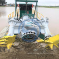 Hydraulic driven excavator submersible sand slurry suction dredge pump with excavator